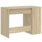 vidaXL Birou, stejar sonoma, 102x50x75 cm, lemn compozit