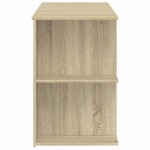vidaXL Birou, stejar sonoma, 140x50x75 cm, lemn compozit