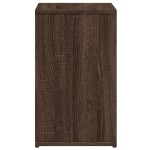 vidaXL Masă laterală, 2 buc., stejar maro, 50x30x50 cm, lemn vidaXL Masă laterală, 2 buc., stejar maro, 50x30x50 cm, lemn