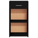vidaXL Noptiere, 2 buc., negru, 35x34x65 cm, lemn prelucrat vidaXL Noptiere, 2 buc., negru, 35x34x65 cm, lemn prelucrat