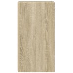 vidaXL Noptiere, 2 buc., stejar sonoma, 35x34x65 cm, lemn prelucrat vidaXL Noptiere, 2 buc., stejar sonoma, 35x34x65 cm, lemn prelucrat