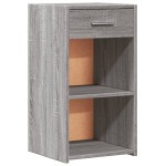 vidaXL Noptiere, 2 buc., gri sonoma, 35x34x65 cm, lemn prelucrat vidaXL Noptiere, 2 buc., gri sonoma, 35x34x65 cm, lemn prelucrat