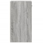 vidaXL Noptiere, 2 buc., gri sonoma, 35x34x65 cm, lemn prelucrat vidaXL Noptiere, 2 buc., gri sonoma, 35x34x65 cm, lemn prelucrat