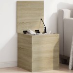 vidaXL Cutie de depozitare, stejar sonoma, 40x42x46 cm, lemn prelucrat vidaXL Cutie de depozitare, stejar sonoma, 40x42x46 cm, lemn prelucrat