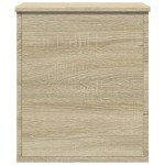vidaXL Cutie de depozitare, stejar sonoma, 40x42x46 cm, lemn prelucrat vidaXL Cutie de depozitare, stejar sonoma, 40x42x46 cm, lemn prelucrat
