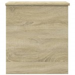 vidaXL Cutie de depozitare, stejar sonoma, 40x42x46 cm, lemn prelucrat vidaXL Cutie de depozitare, stejar sonoma, 40x42x46 cm, lemn prelucrat