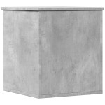 vidaXL Cutie de depozitare, gri beton, 40x42x46 cm, lemn prelucrat vidaXL Cutie de depozitare, gri beton, 40x42x46 cm, lemn prelucrat