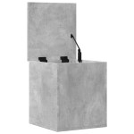 vidaXL Cutie de depozitare, gri beton, 40x42x46 cm, lemn prelucrat vidaXL Cutie de depozitare, gri beton, 40x42x46 cm, lemn prelucrat
