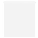 vidaXL Cutie de depozitare, alb, 60x42x46 cm, lemn prelucrat vidaXL Cutie de depozitare, alb, 60x42x46 cm, lemn prelucrat