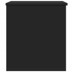 vidaXL Cutie de depozitare, negru, 60x42x46 cm, lemn prelucrat vidaXL Cutie de depozitare, negru, 60x42x46 cm, lemn prelucrat