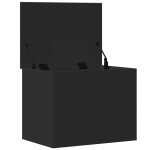 vidaXL Cutie de depozitare, negru, 60x42x46 cm, lemn prelucrat vidaXL Cutie de depozitare, negru, 60x42x46 cm, lemn prelucrat
