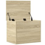 vidaXL Cutie de depozitare, stejar sonoma, 60x42x46 cm, lemn prelucrat