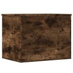 vidaXL Cutie de depozitare, stejar fumuriu, 60x42x46 cm lemn prelucrat vidaXL Cutie de depozitare, stejar fumuriu, 60x42x46 cm lemn prelucrat