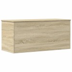vidaXL Cutie de depozitare stejar sonoma, 100x42x46 cm, lemn prelucrat vidaXL Cutie de depozitare stejar sonoma, 100x42x46 cm, lemn prelucrat