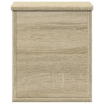 vidaXL Cutie de depozitare, stejar sonoma, 30x35x35 cm, lemn prelucrat vidaXL Cutie de depozitare, stejar sonoma, 30x35x35 cm, lemn prelucrat