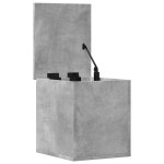 vidaXL Cutie de depozitare, gri beton, 30x35x35 cm, lemn prelucrat vidaXL Cutie de depozitare, gri beton, 30x35x35 cm, lemn prelucrat