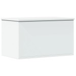 vidaXL Cutie de depozitare, alb, 60x35x35 cm, lemn prelucrat