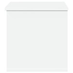 vidaXL Cutie de depozitare, alb, 60x35x35 cm, lemn prelucrat