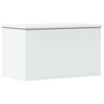 vidaXL Cutie de depozitare, alb, 60x35x35 cm, lemn prelucrat