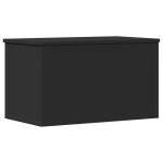 vidaXL Cutie de depozitare, negru, 60x35x35 cm, lemn prelucrat vidaXL Cutie de depozitare, negru, 60x35x35 cm, lemn prelucrat