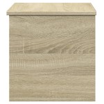 vidaXL Cutie de depozitare, stejar sonoma, 60x35x35 cm, lemn prelucrat vidaXL Cutie de depozitare, stejar sonoma, 60x35x35 cm, lemn prelucrat