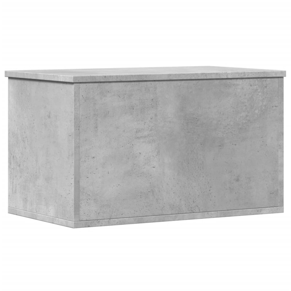vidaXL Cutie de depozitare, gri beton, 60x35x35 cm, lemn prelucrat