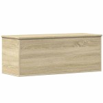 vidaXL Cutie de depozitare, stejar sonoma, 90x35x35 cm, lemn prelucrat vidaXL Cutie de depozitare, stejar sonoma, 90x35x35 cm, lemn prelucrat