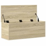 vidaXL Cutie de depozitare, stejar sonoma, 90x35x35 cm, lemn prelucrat vidaXL Cutie de depozitare, stejar sonoma, 90x35x35 cm, lemn prelucrat