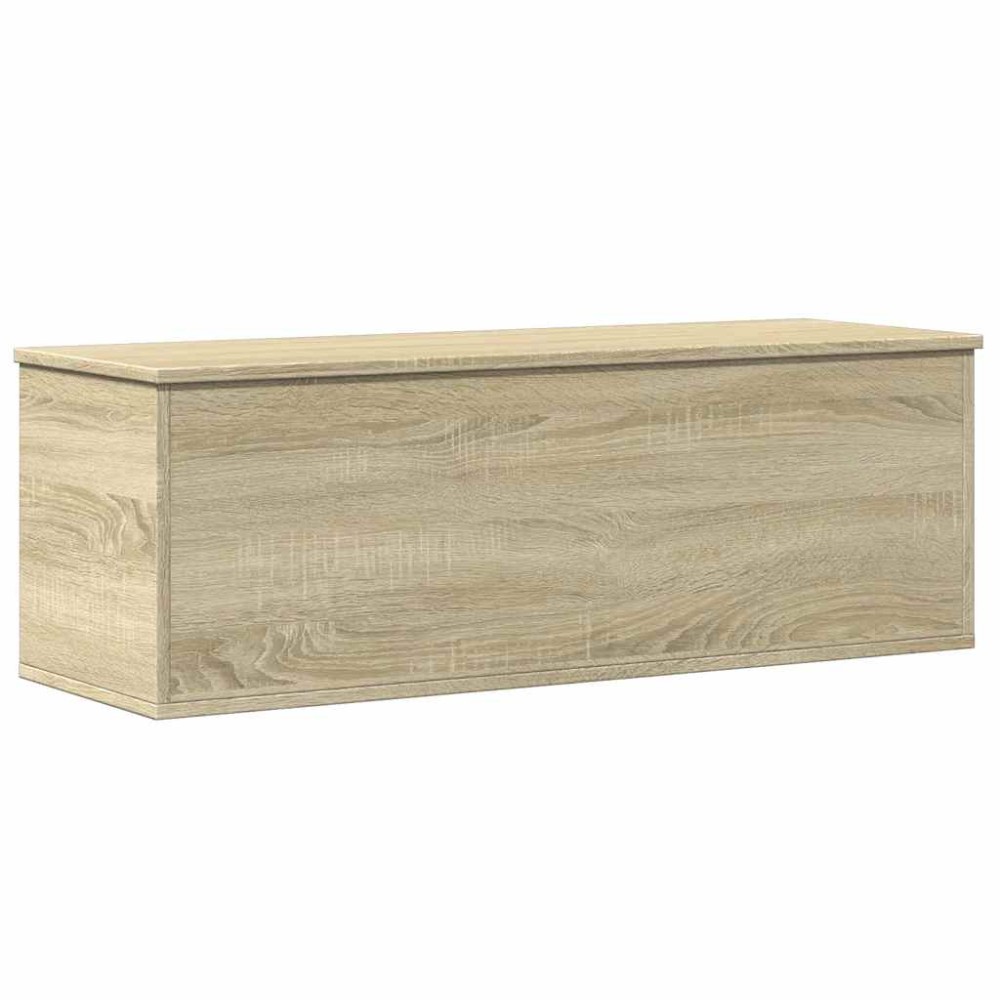 vidaXL Cutie de depozitare, stejar sonoma, 102x35x35cm, lemn prelucrat
