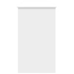 vidaXL Masă de toaletă cu oglindă, alb, 100x45x76 cm vidaXL Masă de toaletă cu oglindă, alb, 100x45x76 cm