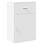 vidaXL Dulap de depozitare, alb, 56,5x39x90 cm, lemn prelucrat