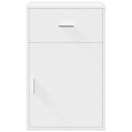 vidaXL Dulap de depozitare, alb, 56,5x39x90 cm, lemn prelucrat