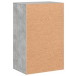 vidaXL Dulap de depozitare, gri beton, 56,5x39x90 cm, lemn prelucrat