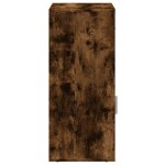 vidaXL Dulap depozitare, stejar fumuriu, 56,5x39x90 cm, lemn prelucrat