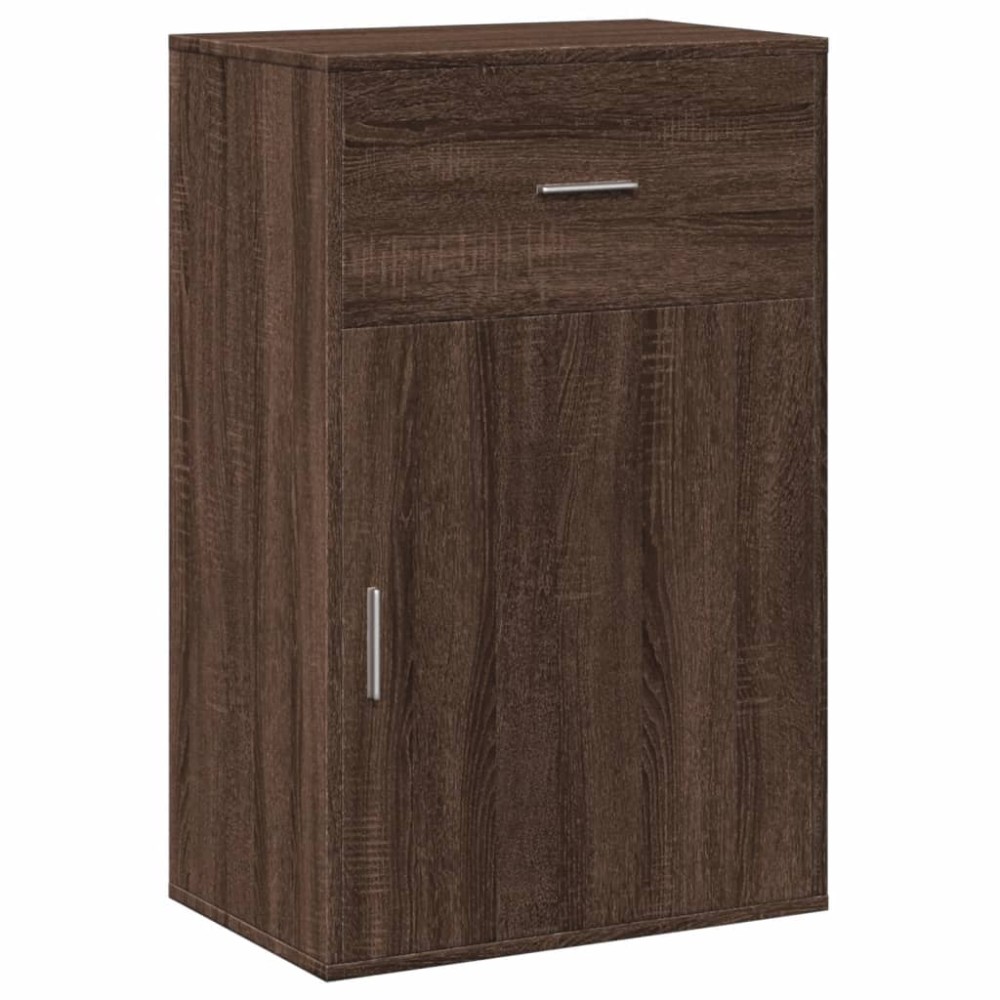 vidaXL Dulap de depozitare, stejar maro, 56,5x39x90 cm, lemn prelucrat