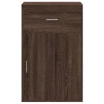vidaXL Dulap de depozitare, stejar maro, 56,5x39x90 cm, lemn prelucrat
