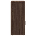 vidaXL Dulap de depozitare, stejar maro, 56,5x39x90 cm, lemn prelucrat