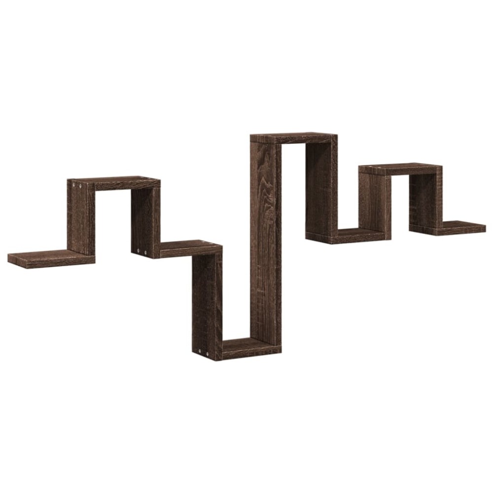 vidaXL Raft de perete, stejar maro, 104,5x10x43 cm, lemn prelucrat