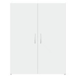 vidaXL Fișet, alb, 60x32x77,5 cm, lemn prelucrat