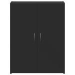 vidaXL Fișet, negru, 60x32x77,5 cm, lemn prelucrat vidaXL Fișet, negru, 60x32x77,5 cm, lemn prelucrat