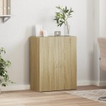vidaXL Fișet, stejar sonoma, 60x32x77,5 cm, lemn prelucrat vidaXL Fișet, stejar sonoma, 60x32x77,5 cm, lemn prelucrat