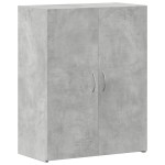 vidaXL Fișet, gri beton, 60x32x77,5 cm, lemn prelucrat vidaXL Fișet, gri beton, 60x32x77,5 cm, lemn prelucrat