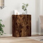 vidaXL Fișet, stejar fumuriu, 60x32x77,5 cm, lemn prelucrat vidaXL Fișet, stejar fumuriu, 60x32x77,5 cm, lemn prelucrat