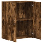 vidaXL Fișet, stejar fumuriu, 60x32x77,5 cm, lemn prelucrat vidaXL Fișet, stejar fumuriu, 60x32x77,5 cm, lemn prelucrat