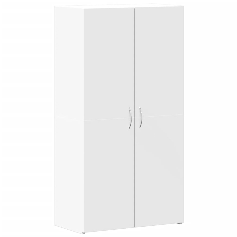 vidaXL Fișet, alb, 60x32x115 cm, lemn prelucrat