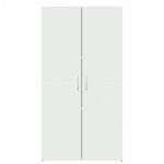 vidaXL Fișet, alb, 60x32x115 cm, lemn prelucrat vidaXL Fișet, alb, 60x32x115 cm, lemn prelucrat