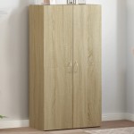 vidaXL Fișet, stejar sonoma, 60x32x115 cm, lemn prelucrat vidaXL Fișet, stejar sonoma, 60x32x115 cm, lemn prelucrat