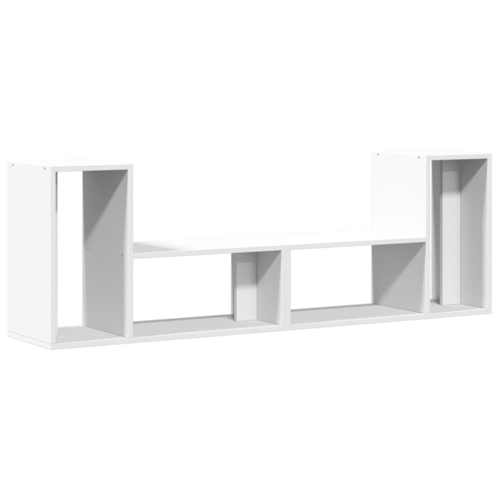 vidaXL Dulap TV, 2 buc., alb, 75x30x50 cm, lemn prelucrat