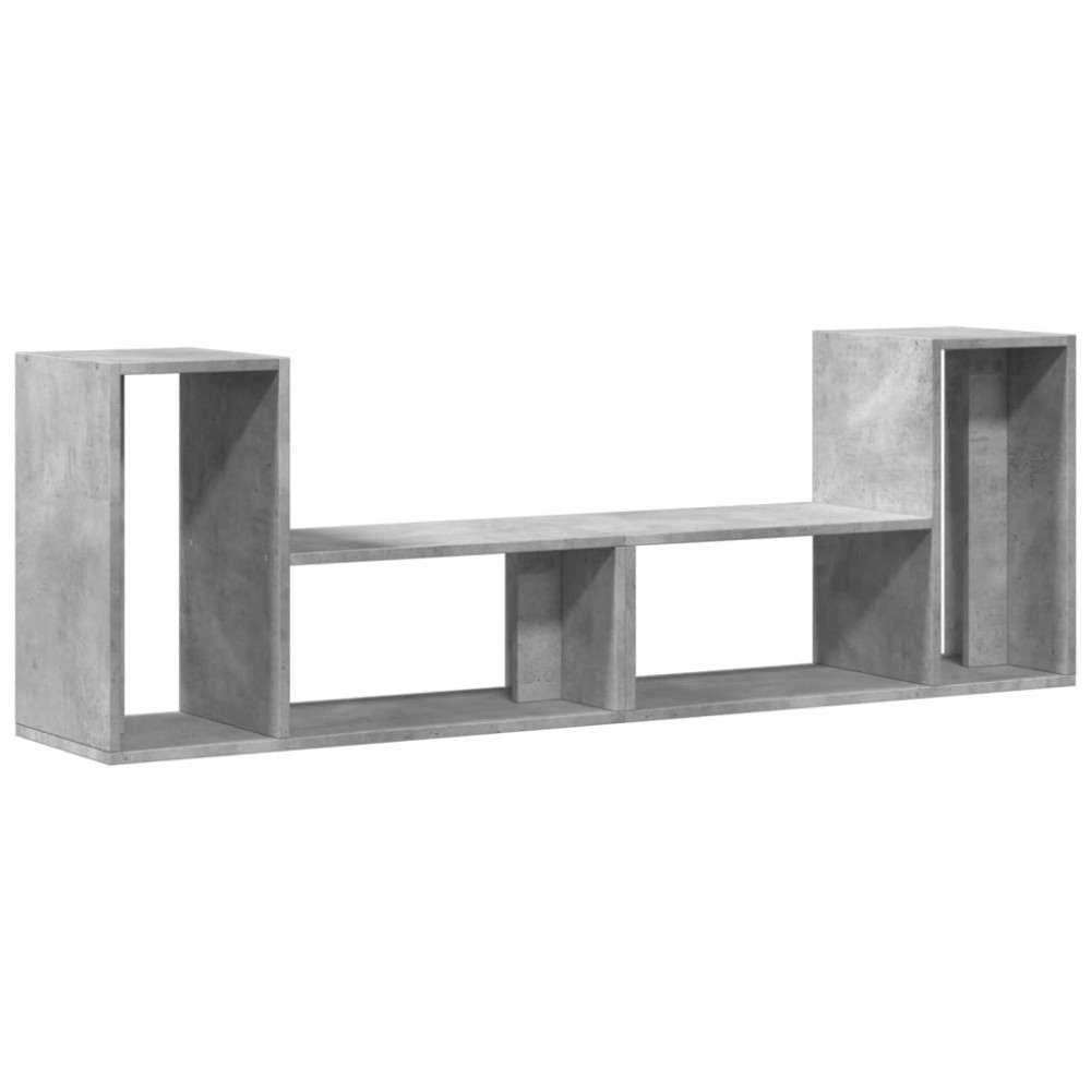 vidaXL Dulapuri TV, 2 buc., gri beton, 75x30x50 cm, lemn prelucrat
