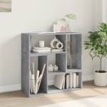 vidaXL Dulapuri TV, 2 buc., gri beton, 75x30x50 cm, lemn prelucrat